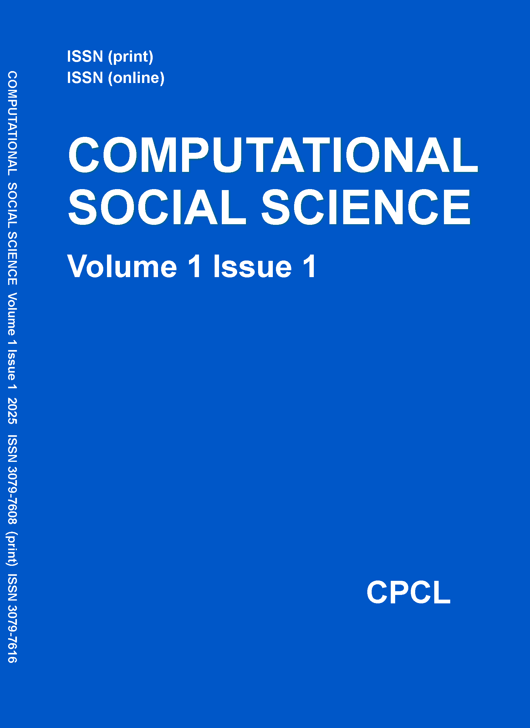 					View Vol. 1 No. 1 (2025): Computational Social Science
				